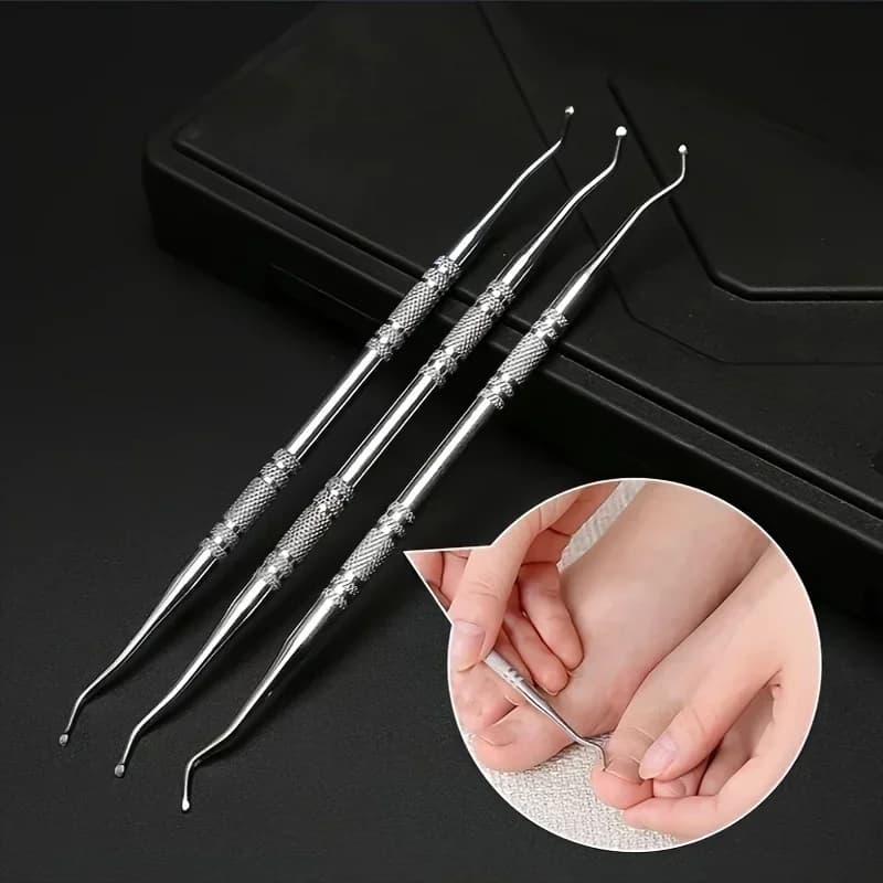 1 pz new professional for correction of the nails of the incarnated feet lifter file installation tool clean multifunction pedicure