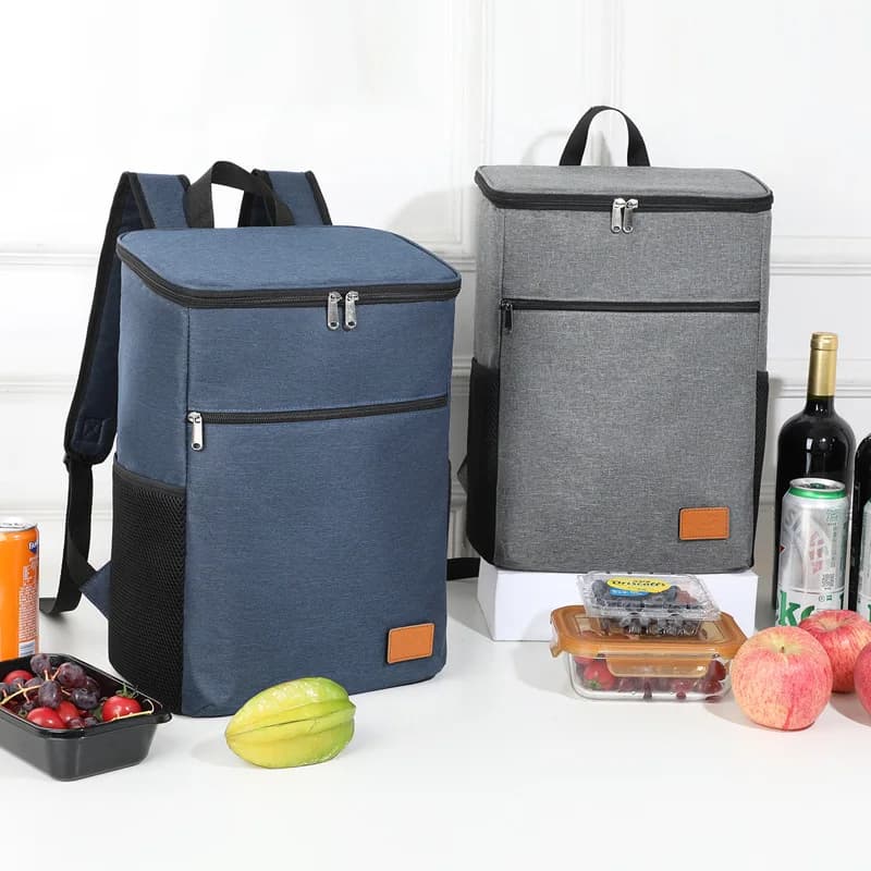 Zaino per la conservazione della freschezza con isolamento termico - Borsa Bento per picnic all'aperto, alpinismo, grande borsa per il ghiaccio, borsa per il pranzo