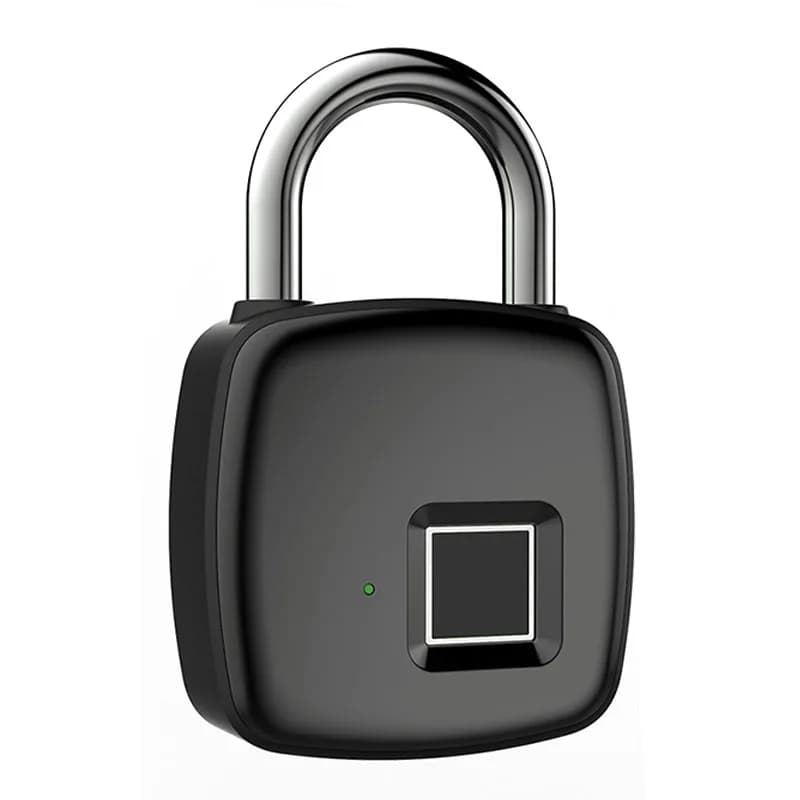 Controllo wireless Impronta digitale intelligente Serratura portatile Sicurezza Lucchetto intelligente per impronte digitali Mini lucchetto intelligente Porta con serratura elettronica