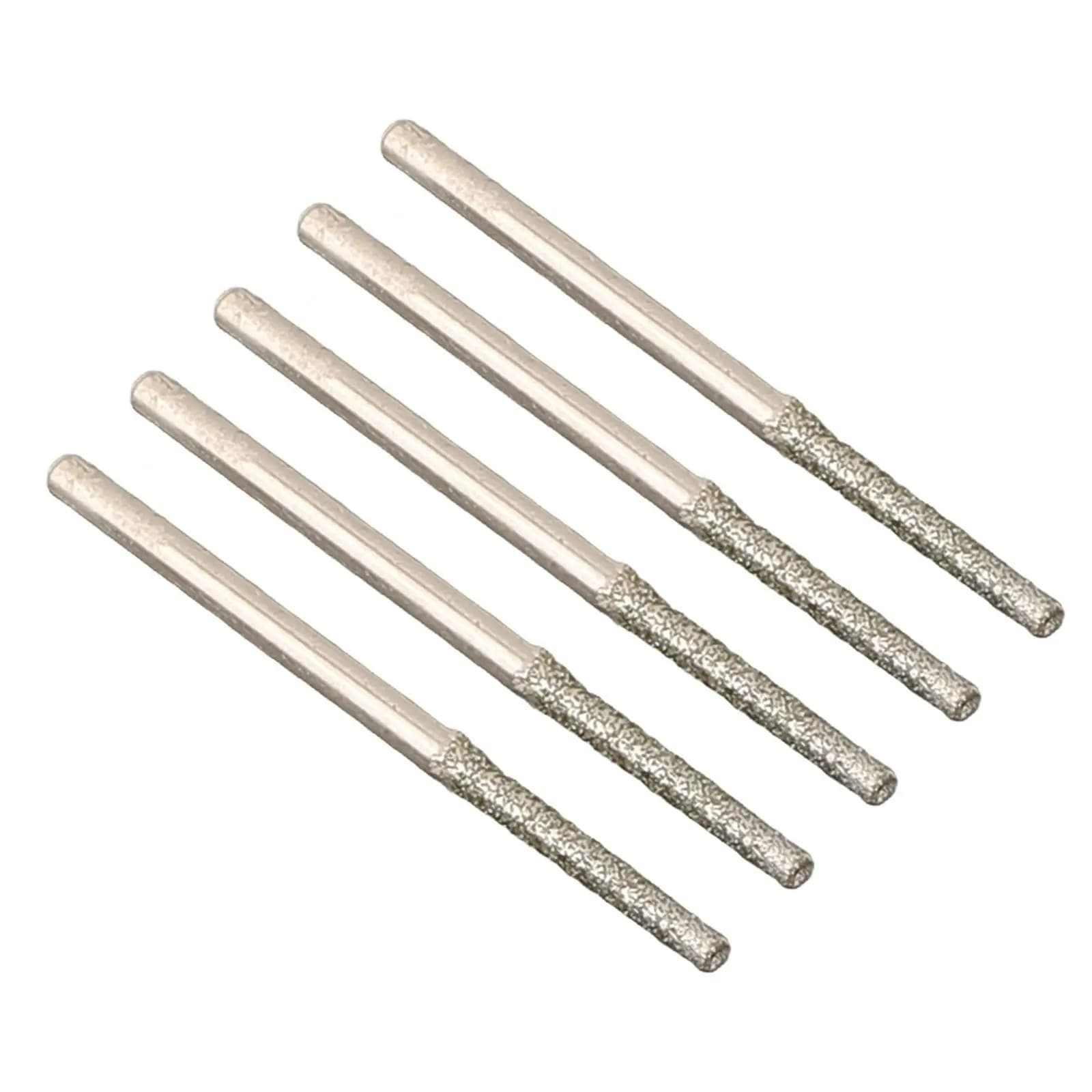 5 pz/set 0.8-2.5mm Punte Da Trapano Per Gioielli di Giada Fibra di Vetro Porcellana Piastrelle Strumento di Perforazione