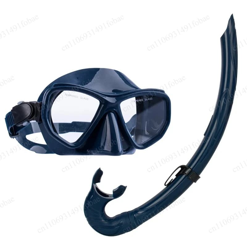 Wave Snorkel Dive Mask Snorkeling Equipment Freediving Mask Snorkel Set Low Volume Silicone