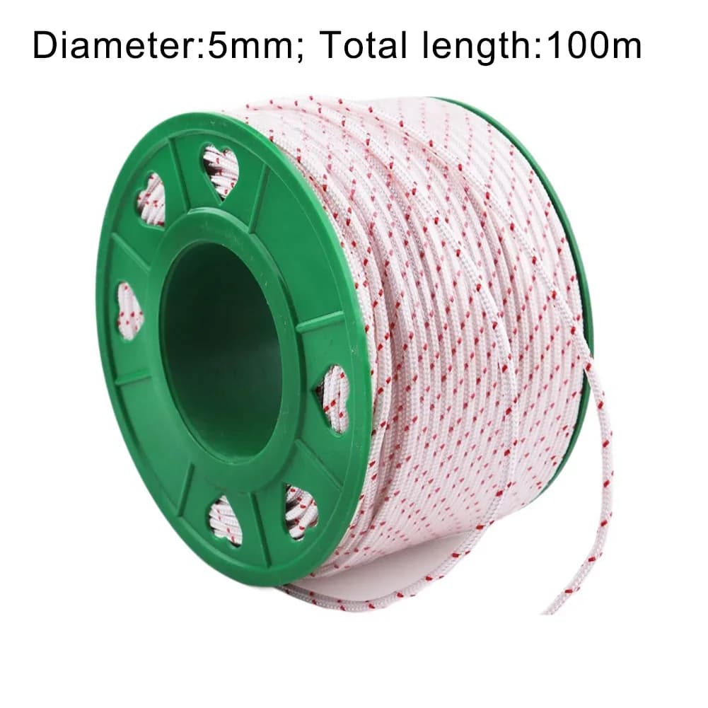 1pc Starter Pull Cord Recoil Spare wheel for lawnmower chain saw for hedge cutters 3mm 3.5mm 4mm 5mm electric garden tool