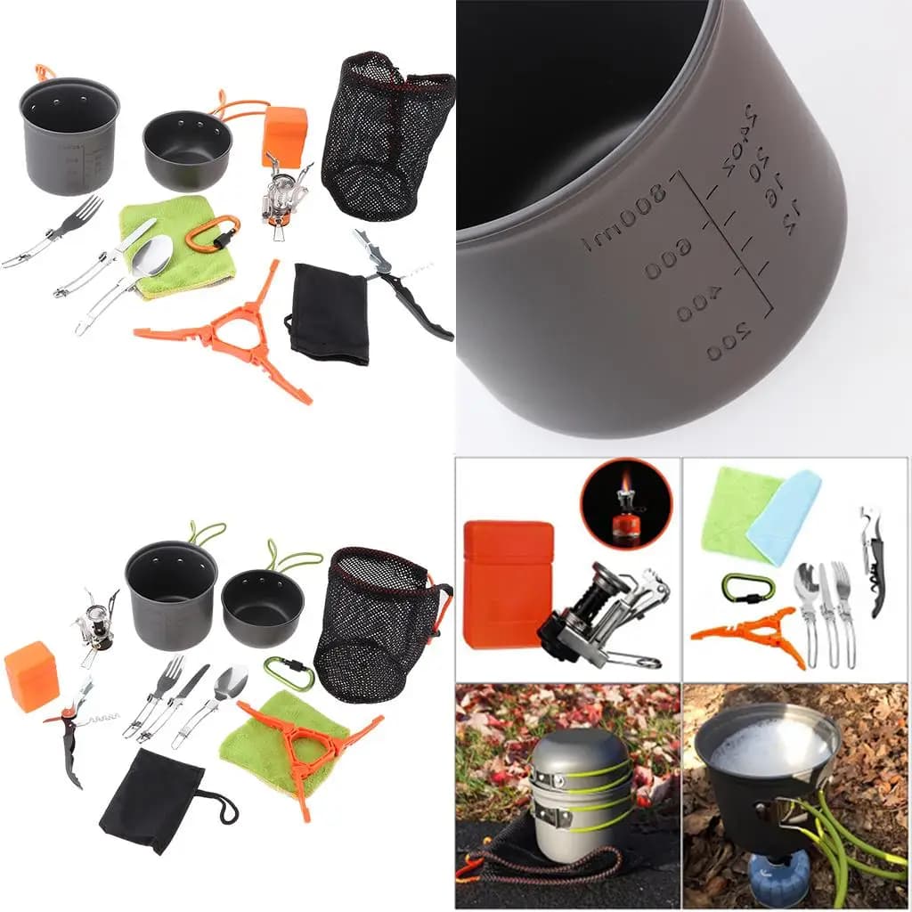 Non-stick camping pots Cudella Cucchiaio Open wine Cooker