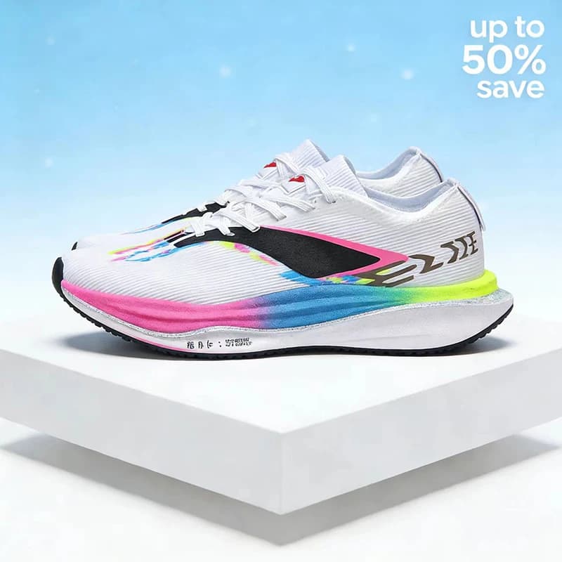 2026 Scarpe sportive da uomo in mesh di vendita caldo Scarpe da corsa per maratona da allenamento Scarpe da passeggio morbide alla moda da strada per uomo e donna