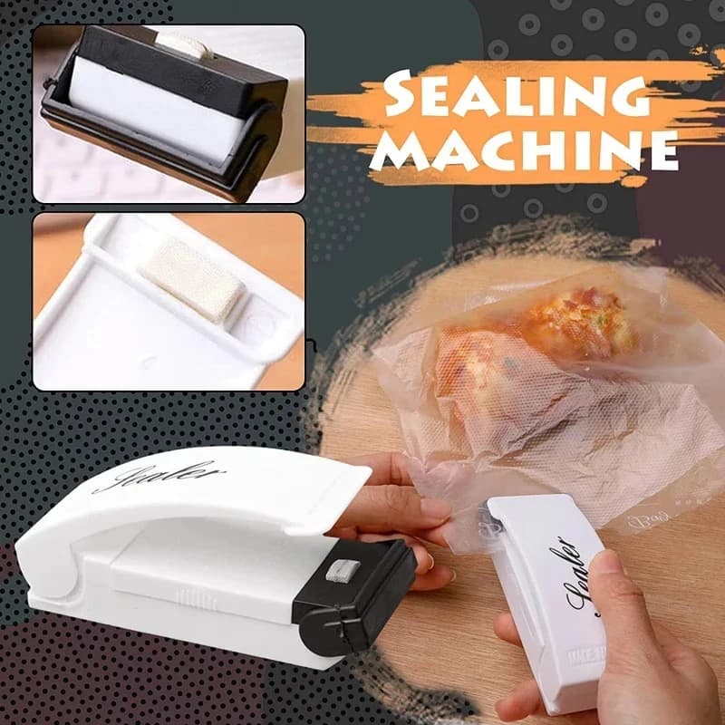 1/5/8Pcs Mini Sealing Machine Small Household Sealing Machine Food Bags Plastic Bags Hand Pressure Sealing Machine