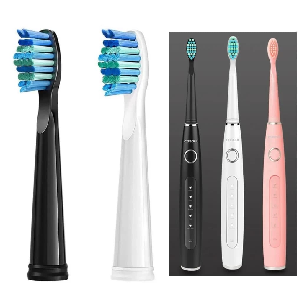COSOUL Replacement heads for electric toothbrush COSOUL Soft bristles Cleaning deep