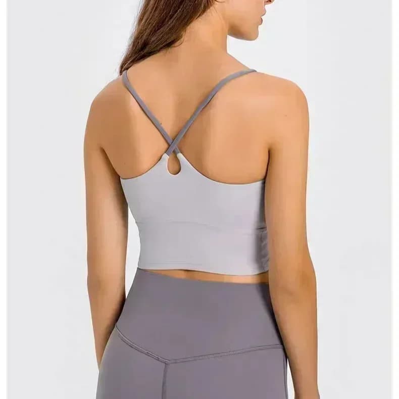 Women's Sports Canopy Lemon Running Vest With Straps, Top Corto da Palestra Sexy Senza Maniche, Maglietta Sportiva Larga per Allenamento