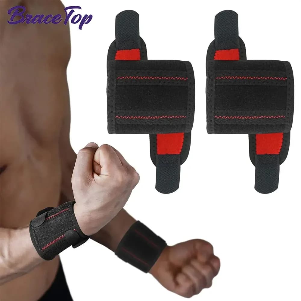 Tutore da polso a compressione da 1 pezzo per tunnel carpale, sollievo dal dolore, cinghie di sollevamento, supporto per il polso per fitness, sollevamento pesi, allenamento in palestra