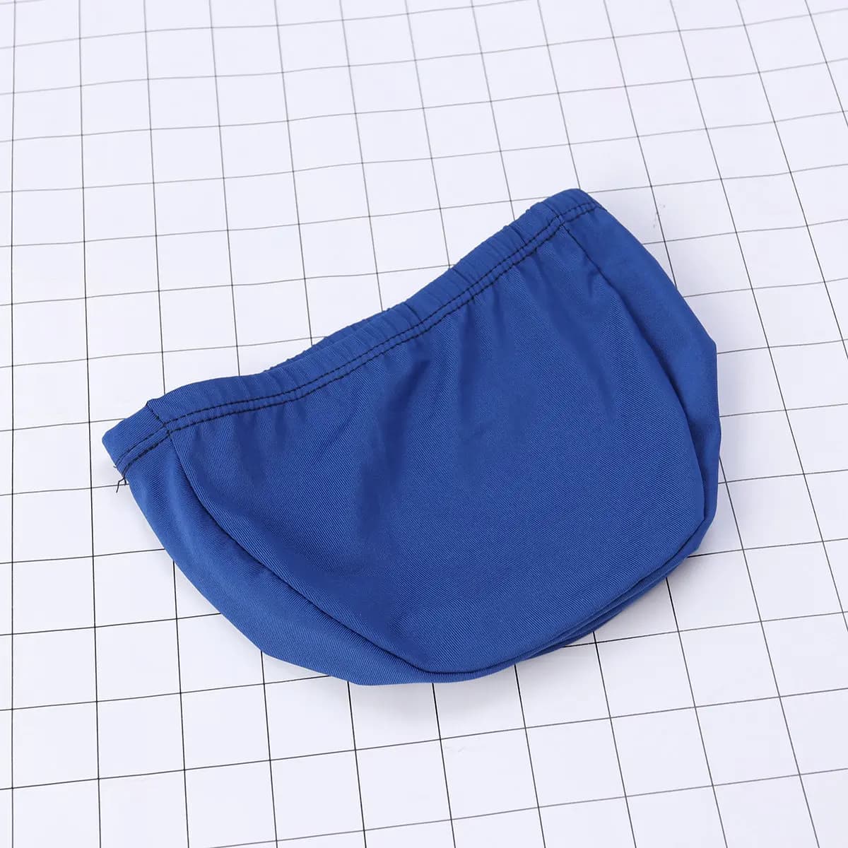 Adult Polyester Swim Cap for Men and Women Non Waterproof Elastic Fabric Sun Protection Hair and Ear Barrier Comfortable One