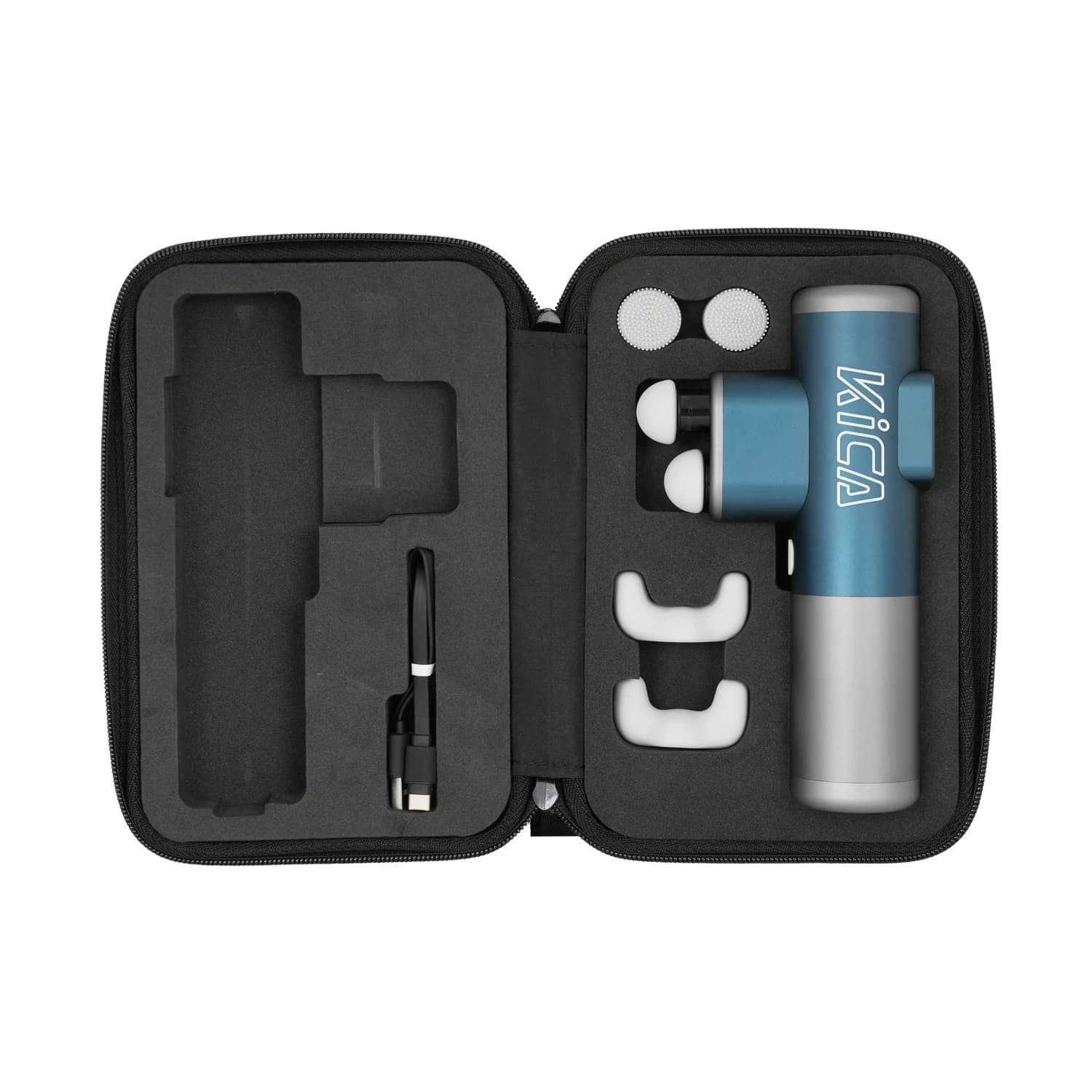 KICA K3 Fascia Gun Mini Size Electric Body Massage 4 Vibration Speeds Handheld for Fitness Athletes Muscle Pain Relie