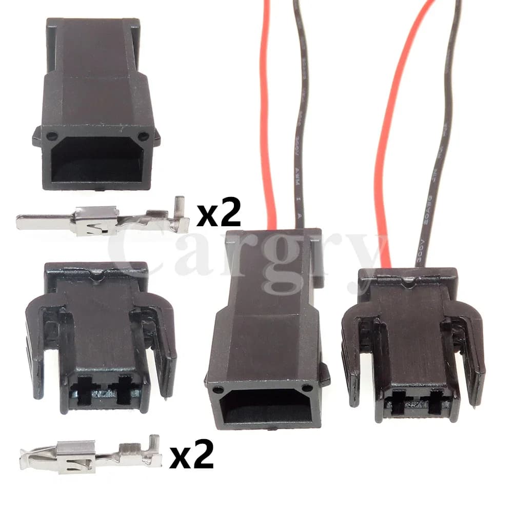 1 Set 2P Connettore non sigillato per sensore ABS auto, per cablaggio luce portiera e gruppo AC 893971632 893971992