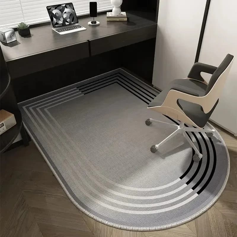 Tappetino per Sedia da Computer VIKAMA, Lussuoso e Silenzioso, per Studio, Ufficio, Camera da Letto, Sala Giochi, Decorazione Casa