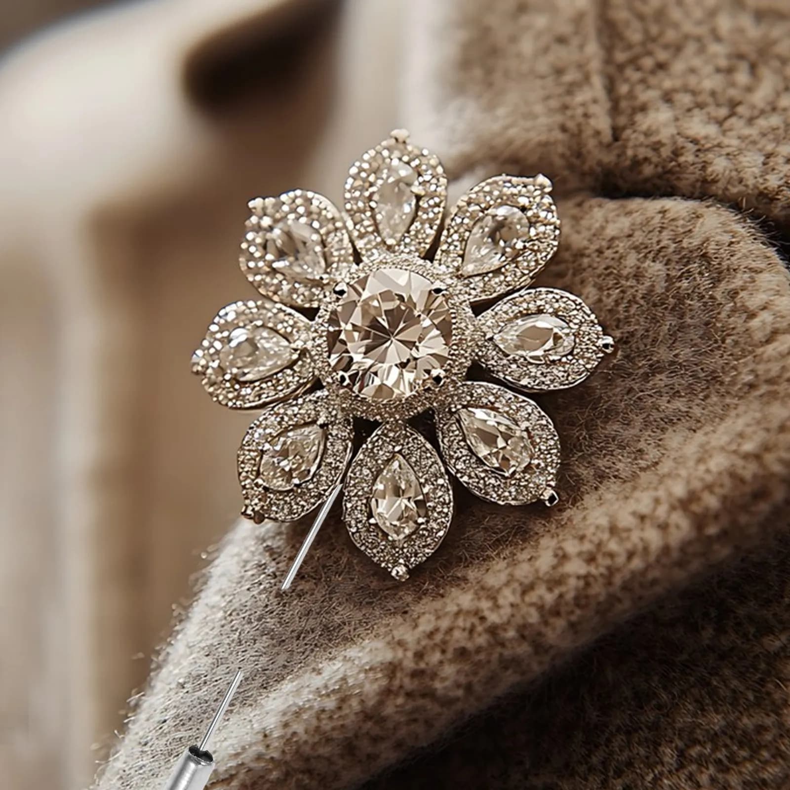 10Pcs Stainless Steel Lapel Stick Pins Long Handmade Jewelry Pins for Scarves Hats Brooch Making Broach Needle