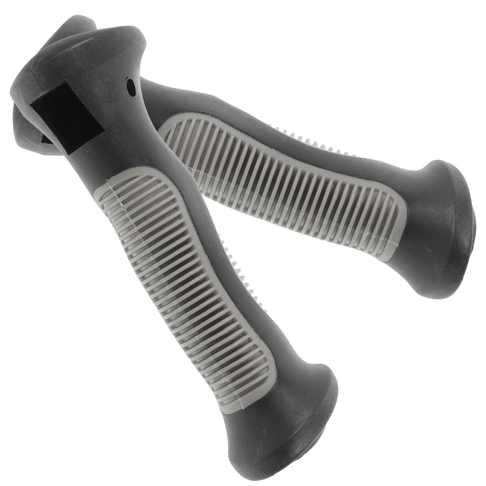 2Pcs Professional Trekking Pole Grip Handle Impact-Resistant Plastic Comfortable Non-Slip for Climbing Hiking Outdoor Supply
