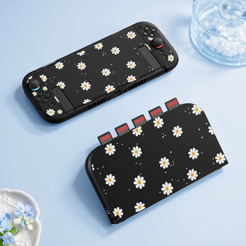 Adatto per custodia protettiva Switch2 e set combinato base plug-in, set di accessori due in uno, antigoccia e antigraffio