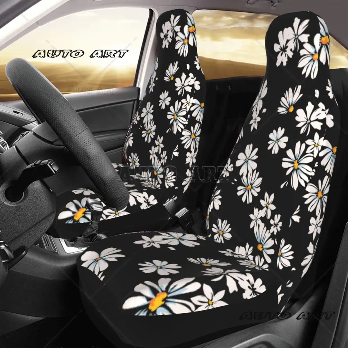 Cute universal flower seat cover for car interior accessories AUTOYOUTH cushion for high chair car hunting polyester