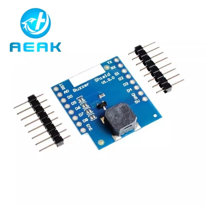 Buzzer Shield V1.0.0 AEAK esp8266 D1 mini per Arduino Buzzer module smart electronics
