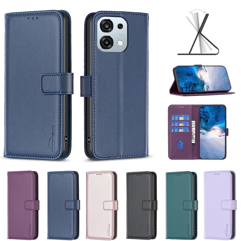 For OPPO A6 Pro Case For Oppo A 6 Pro 5G Cover Flip Wallet Stand Phone Cases for Funda OPPOA6Pro 4G CPH2799 a6 pro CPH2781 Cover