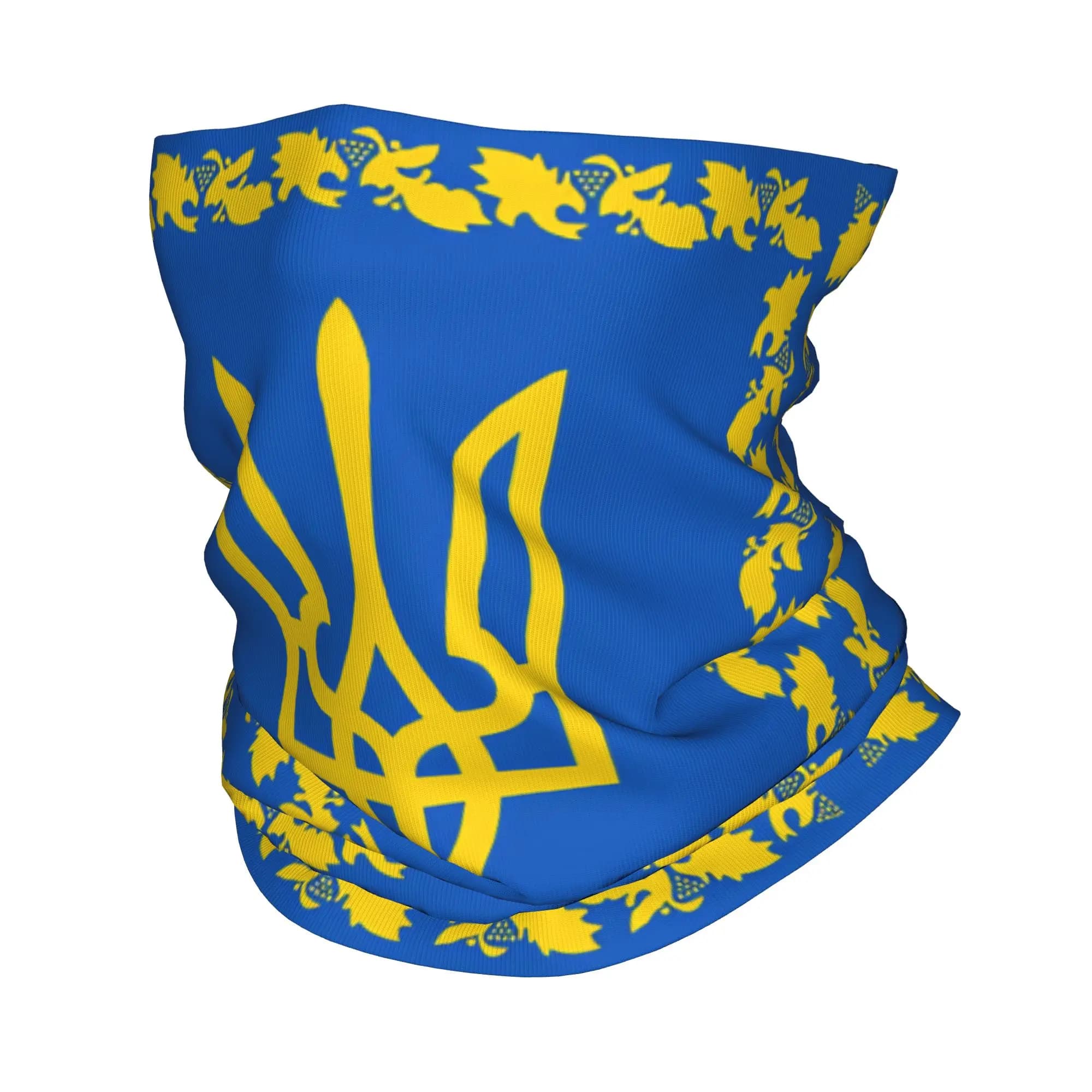 Coat Of Arms Ukraine Flag Bandana Balaclava Running Travel Cycling Mask Dustproof Soft Motorcycle Face Masks Summer Fun Scarves