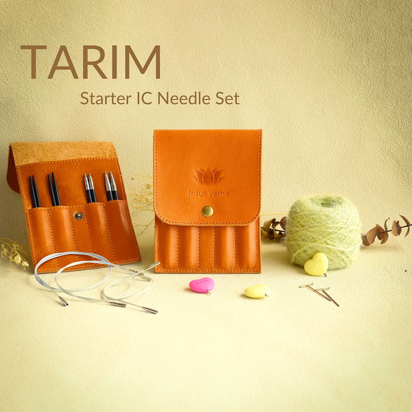 Lotus Yarns TARIM Starter Interchangeable Circular Needles Set