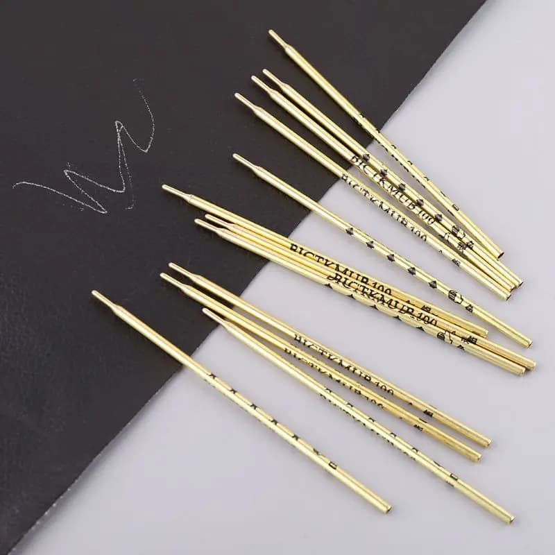 100 pezzi per mercurio tubo metallico ricarica argento abbigliamento taglio pelle posizionamento penna speciale K1KF
