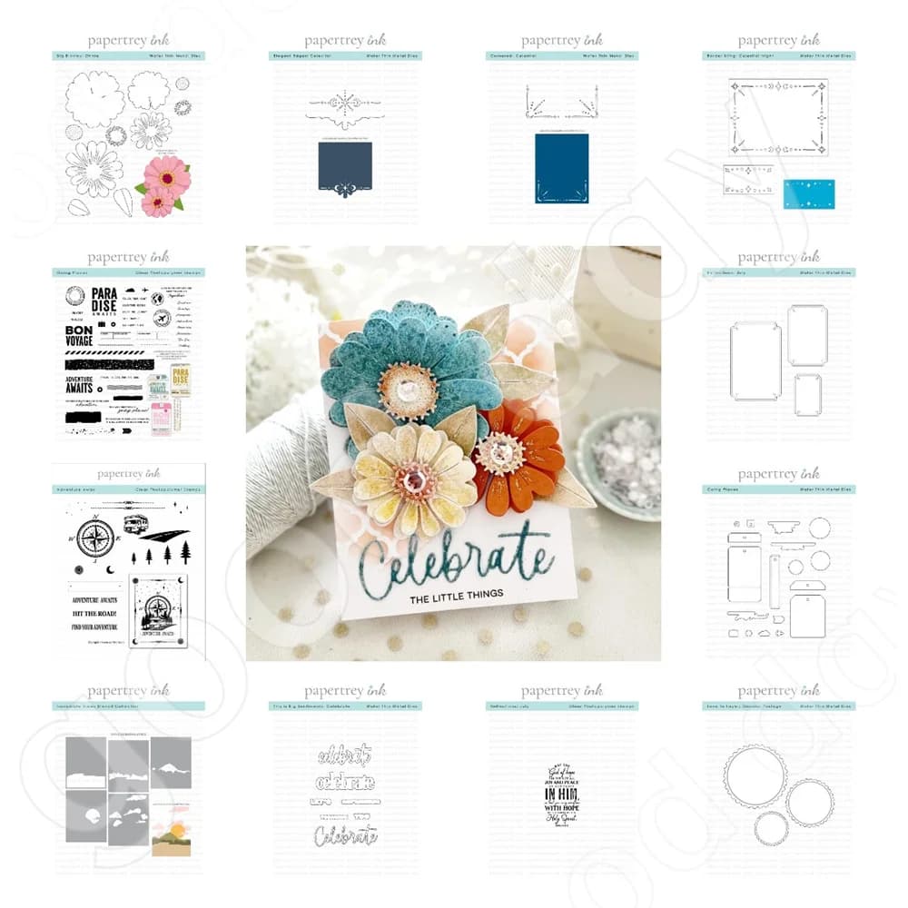 2024 luglio nuovissimo Zinnia Butterfly Metal Cutting muore francobolli Hot Foil e stencil per fai da te Scrapbooking Journaling decorativo