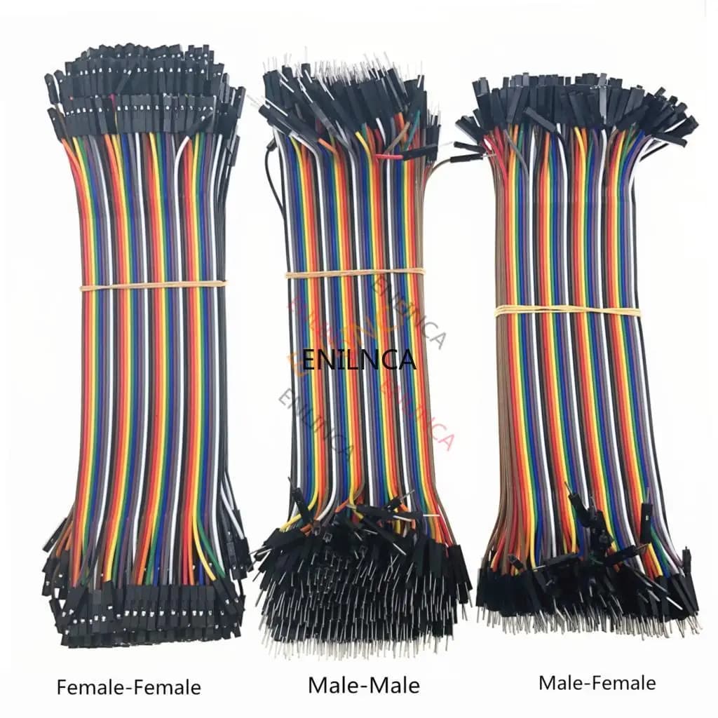 40-120 pz Dupont Line 10 CM 20 CM 30 CM 40 Pin Male + Female Male Jumper Wire Dupont cable for KIT FAI DA TE
