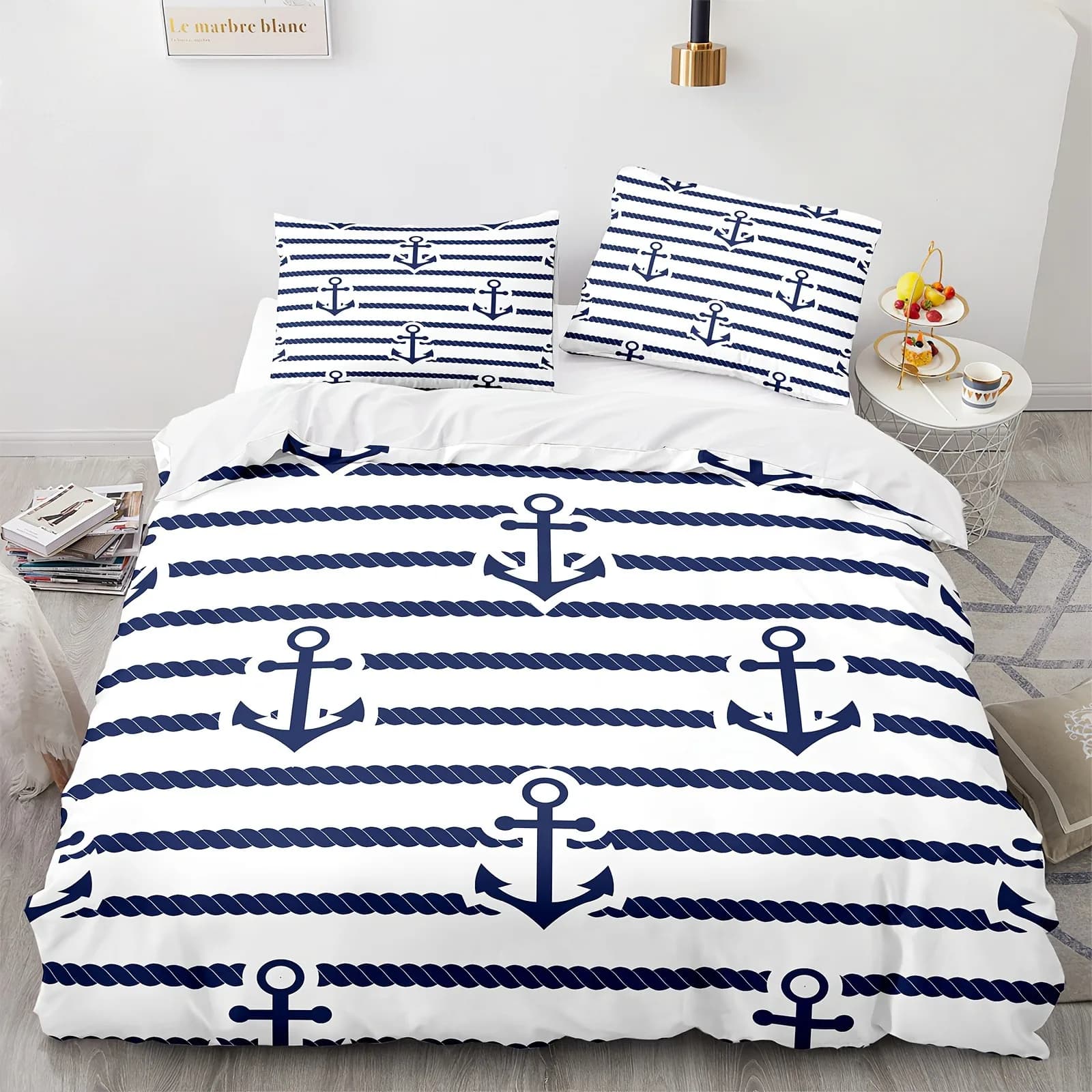 Set di Biancheria da Letto Personalizzato con Copripiumino Natalizio, Regalo, Piumone Cartoon con Federe, Adatto per Bambini e Adulti