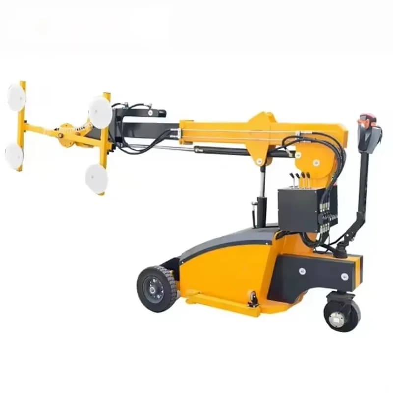 Robot di sollevamento a ventosa personalizzato per edilizia, con ventosa a vuoto per vetro, marmo e lamiere metalliche, modello spagnolo famoso