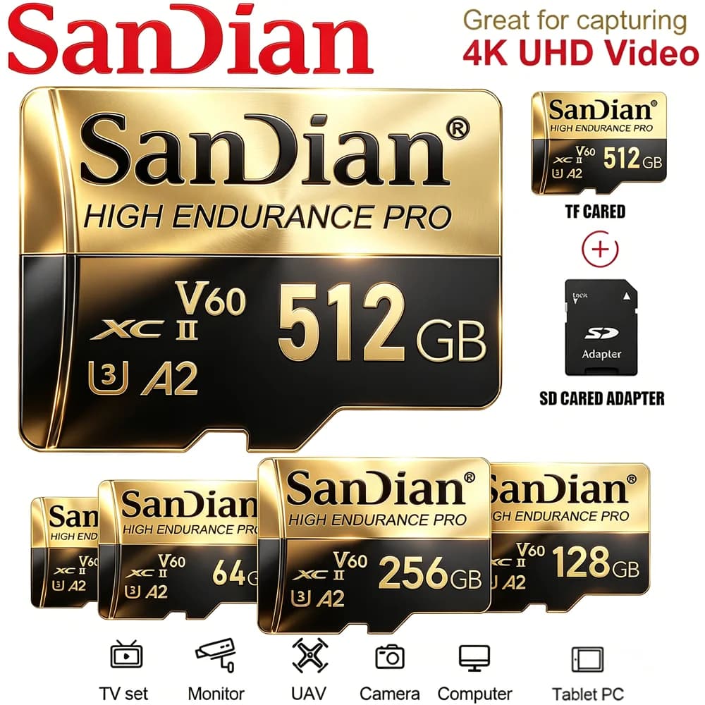 64GB 128GB 512GB Micro TF SD Card U3 V30 A2 Top Quality Memory Card for Nintendo Switch Lite Game Console Extended Storage