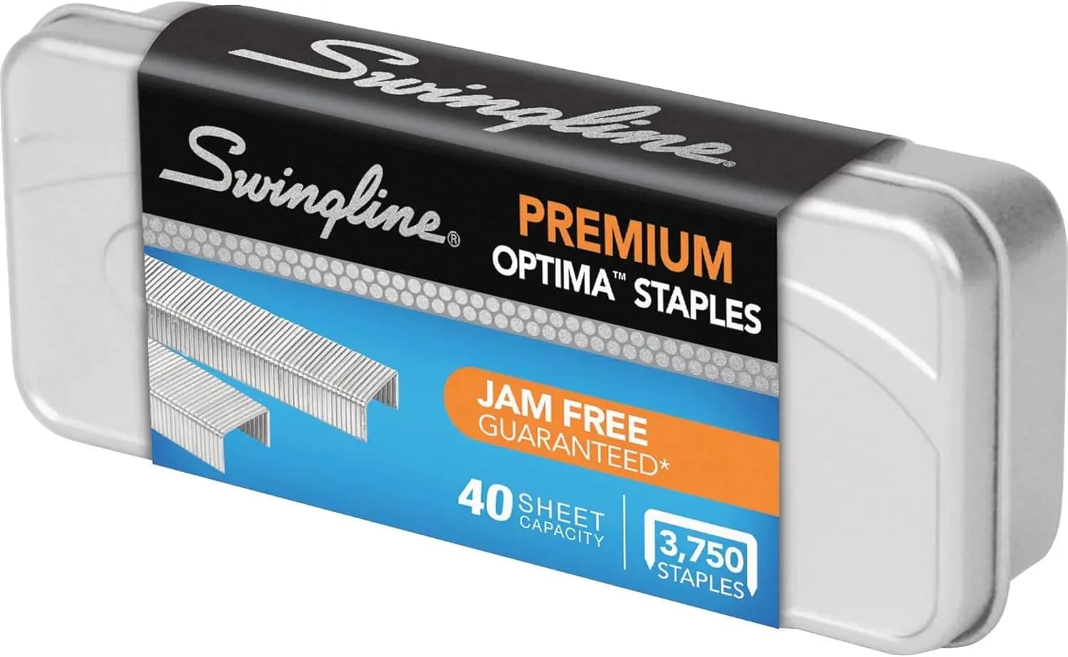 Cuciture per Graffette da Scrivania Premium, Lunghezza 1/4'', 210/Cartuccia, 3750/Scatola, Senza Inceppamenti per un Uso Fluido