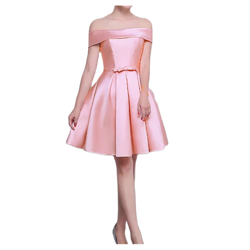 Bealegantom Principessa Moda Applique Abiti corti da ritorno a casa Ruffles Lace Up Mini Graudation Cocktail Prom Abito da festa QA234