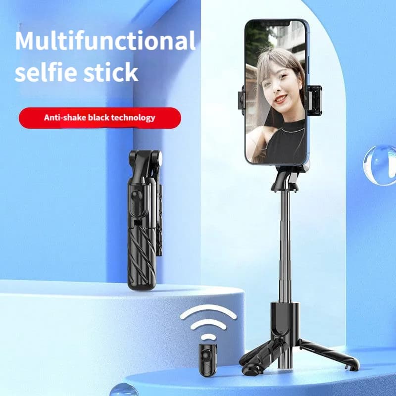 Mini telefono cellulare selfie stick treppiede da viaggio portatile anti-vibrazione fotografia artefatto rotazione di 360 gradi supporto per telefono