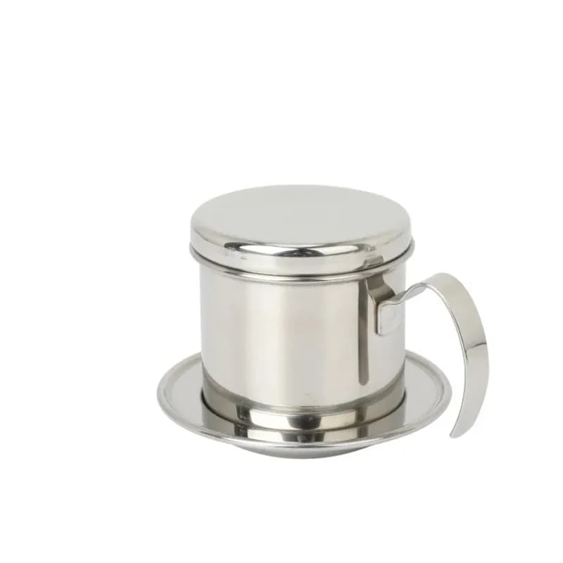 Vietnam Drip Coffee Filter Stainless Steel Handmade Vietnamese Phin Coffee Maker Portable Dripper Pot Home Office Brewing Tool