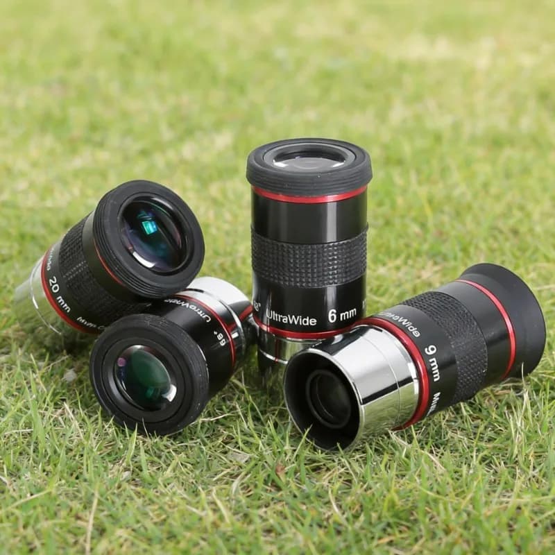 Angeleyes High-Power Wide Angle Eyepiece for Telescopes 6mm 9mm 15mm 20mm Professional Astronomical Telescope Accessories