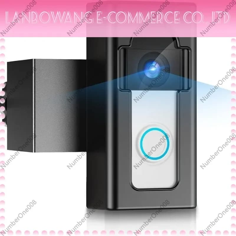 Universal Anti-Theft Video Doorbell Mount No Drill Ring Bracket for Camera Doorbell Rain Cover