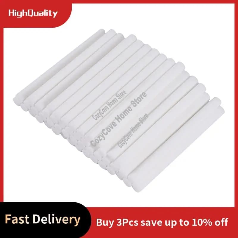 50 pezzi bastoncini umidificatore per auto filtro in cotone bastoncini di ricarica stoppini di ricambio per filtro per diffusore di aromi ad ultrasuoni portatile-A27R