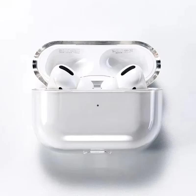 Custodia protettiva rigida trasparente per PC per Apple AirPods Pro 2 1 Custodia antiurto per auricolari per AirPods 3 2 1 Accessori per cuffie