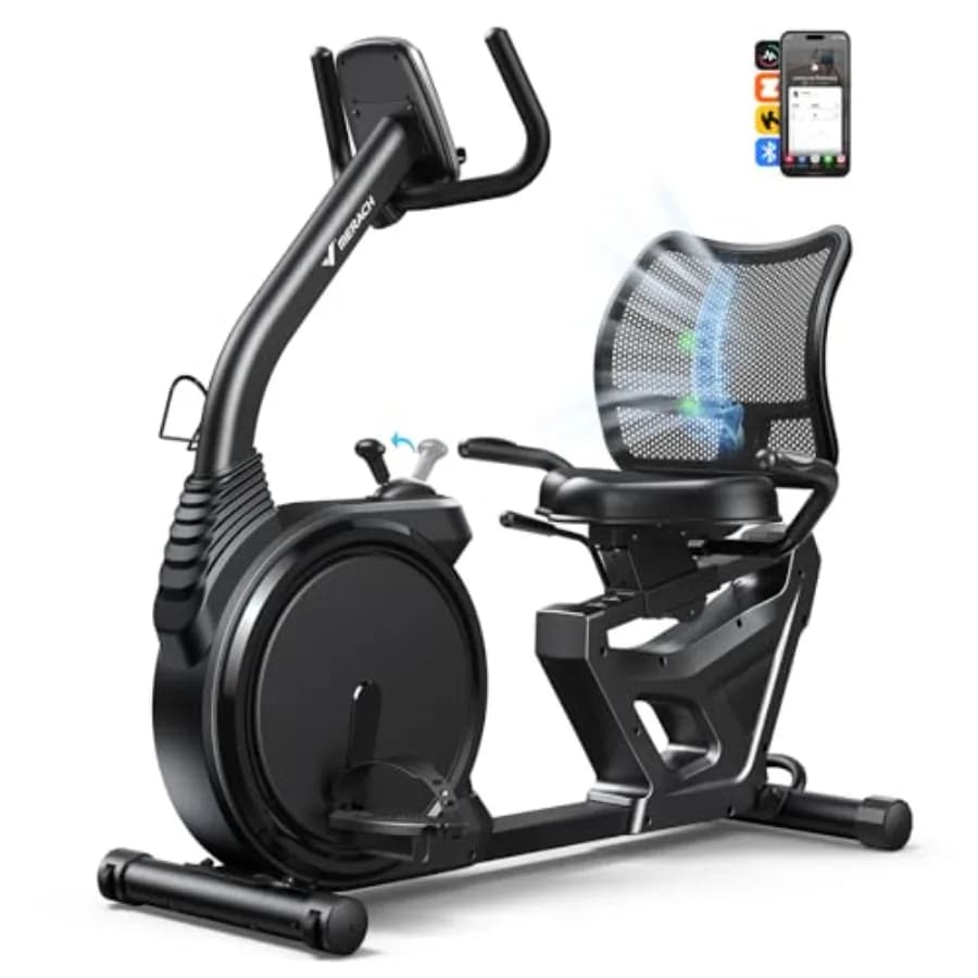 Reclining cycles for Home and Commercial Use, High Range Reclining cycles for Elders and Adults, Magnetic Reclining cycles