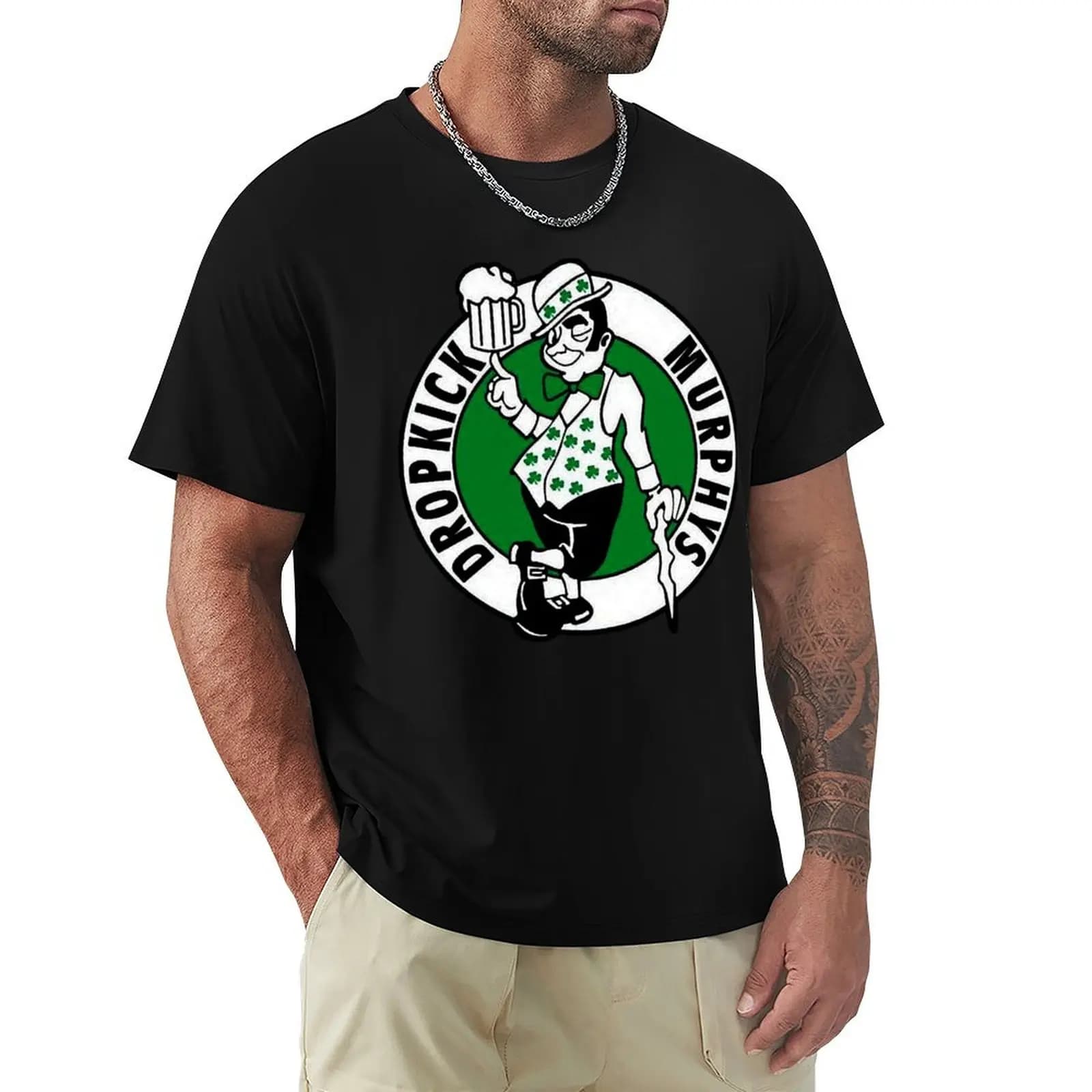 T-shirt Murphys Band Art in morbido cotone a maniche corte
