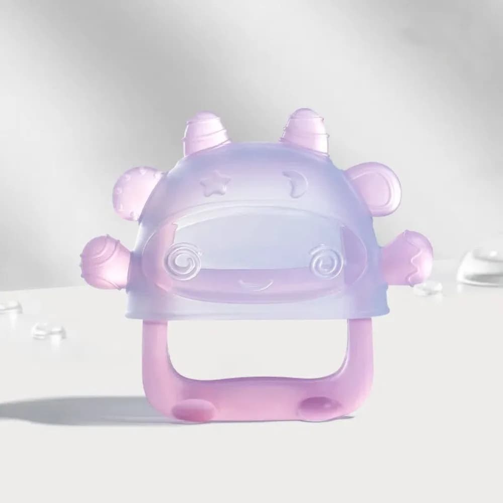 Comodi guanti per massaggiagengive in silicone per bambini, morbidi e lavabili, per massaggiagengive, anti-alimentazione, portatili, per bambini, per la dentizione
