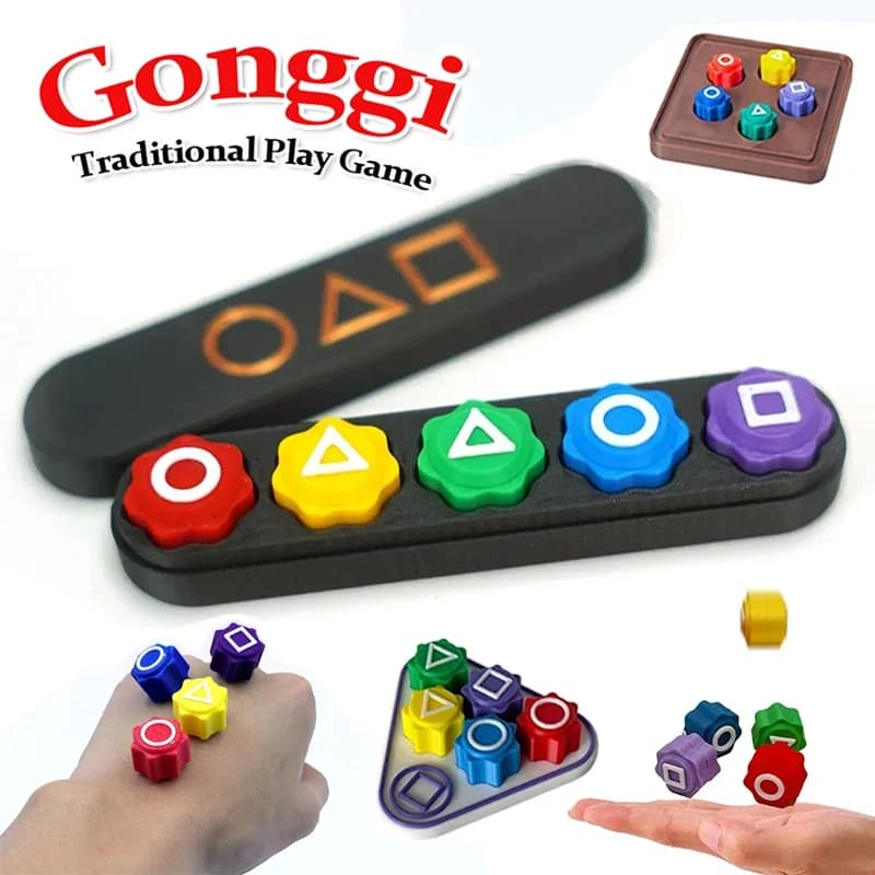 Gonggi Gioco tradizionale coreano di lancio Gonggi Lancio di calamari