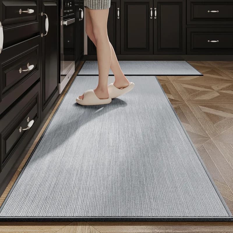 Tappetini da cucina Assorbenti per l'olio A prova di caduta Lavabile per la casa Tappeto lungo Assorbente per l'acqua Tappeto resistente allo sporco Tappetini per porte antiscivolo
