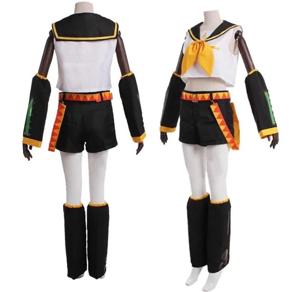 Set cosplay uniform school Vocaloid | Twin costume of Miku and Kagamine | Academie dress for conventions
