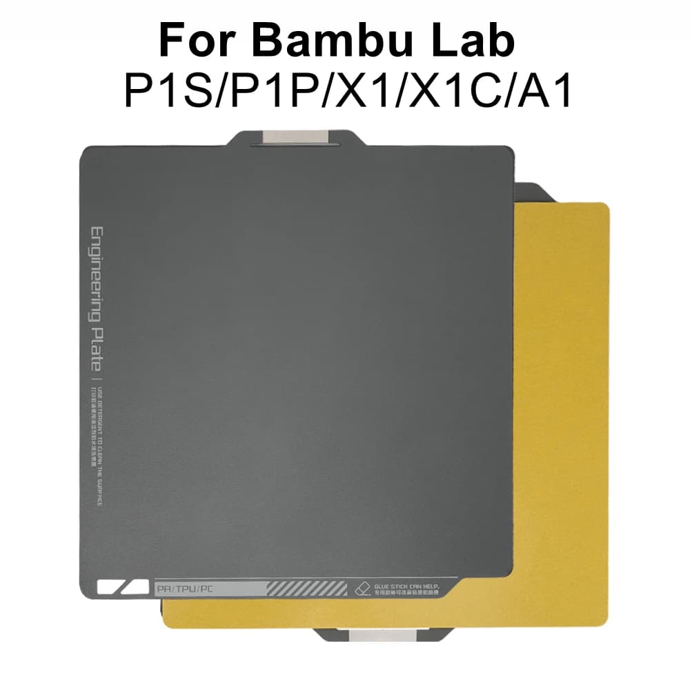 Aggiorna la piastra di costruzione a sublimazione per Bambu Lab X1/P1P/P1S/X1C/A1 lenzuolo termico con Base magnetica per Bambulab PEI Pro Texture