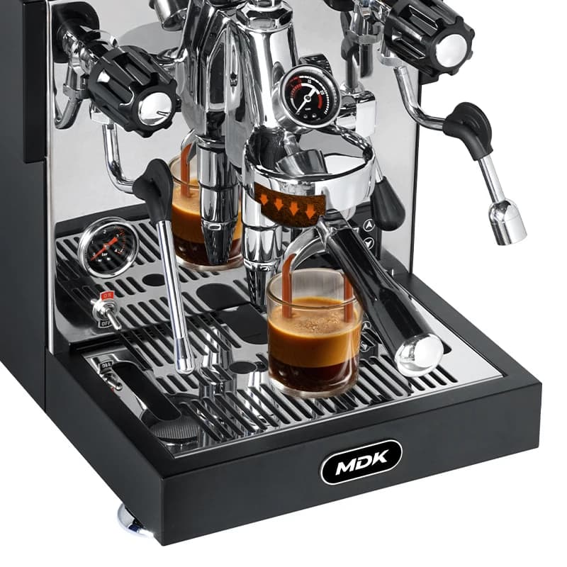 2025 MDK E61 Touch Screen Single Group Electric Coffee maker Hot water system Espresso Brew for domestic use