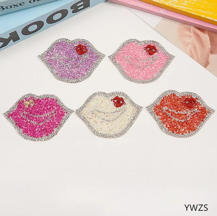 Nuovo arrivo 10 pezzi strass ferro sulla toppa fai da te hotfix motivo applique borsa per indumenti patch decorazione accessorio