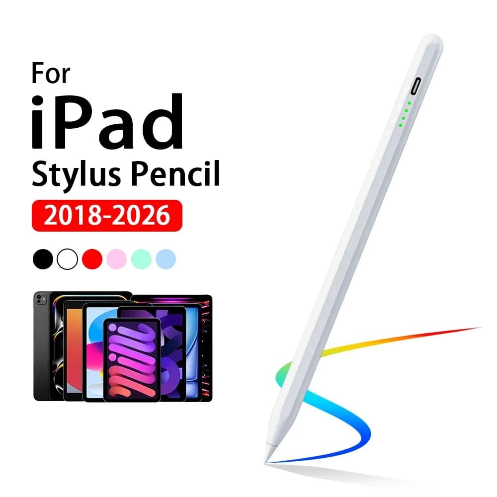 #For Apple Pencil 2 1 Palm Rejection Power Display iPad Accessories iPad 2022 2021 2020 2019 2018 Pro 11 12.9 Air Mini Stylus Pe