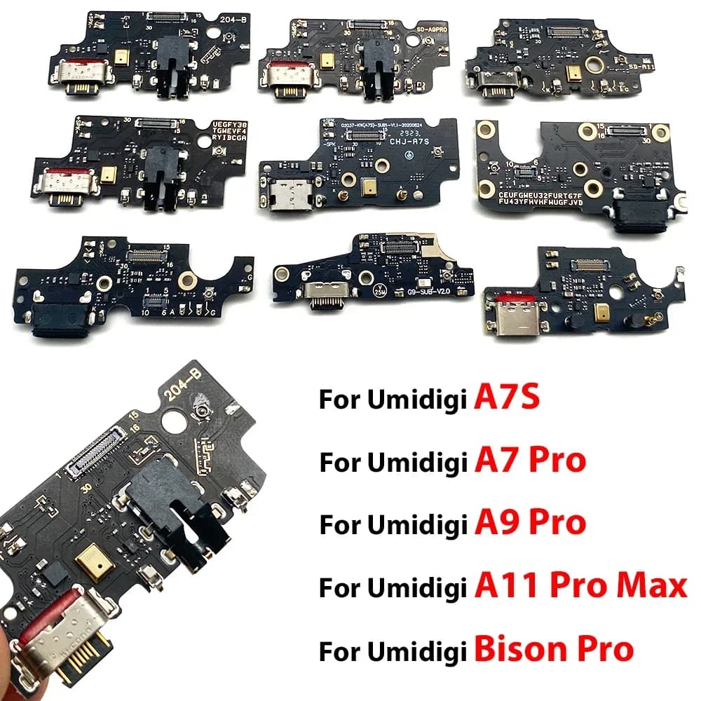Charger Dock Board For umidigi A7 Pro/A7S/A9 Pro/A11 Pro Max/A11Bison Pro/Bison X10/G9 5G USB Charging Port Connector Microphone