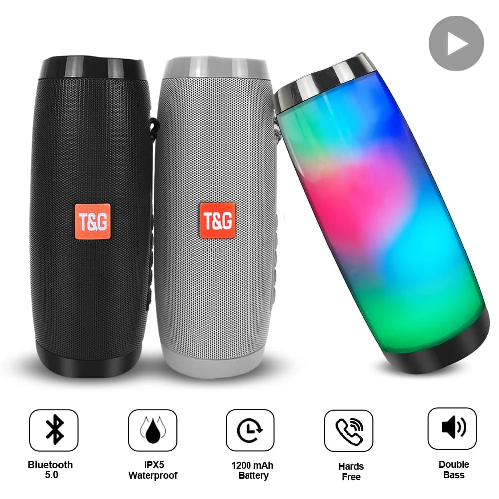 Altoparlante Bluetooth esterno Radio portatile wireless Ricevitore FM Soundbar Scatola audio musicale Bar Subwoofer Bass Aux Blutooth per telefono